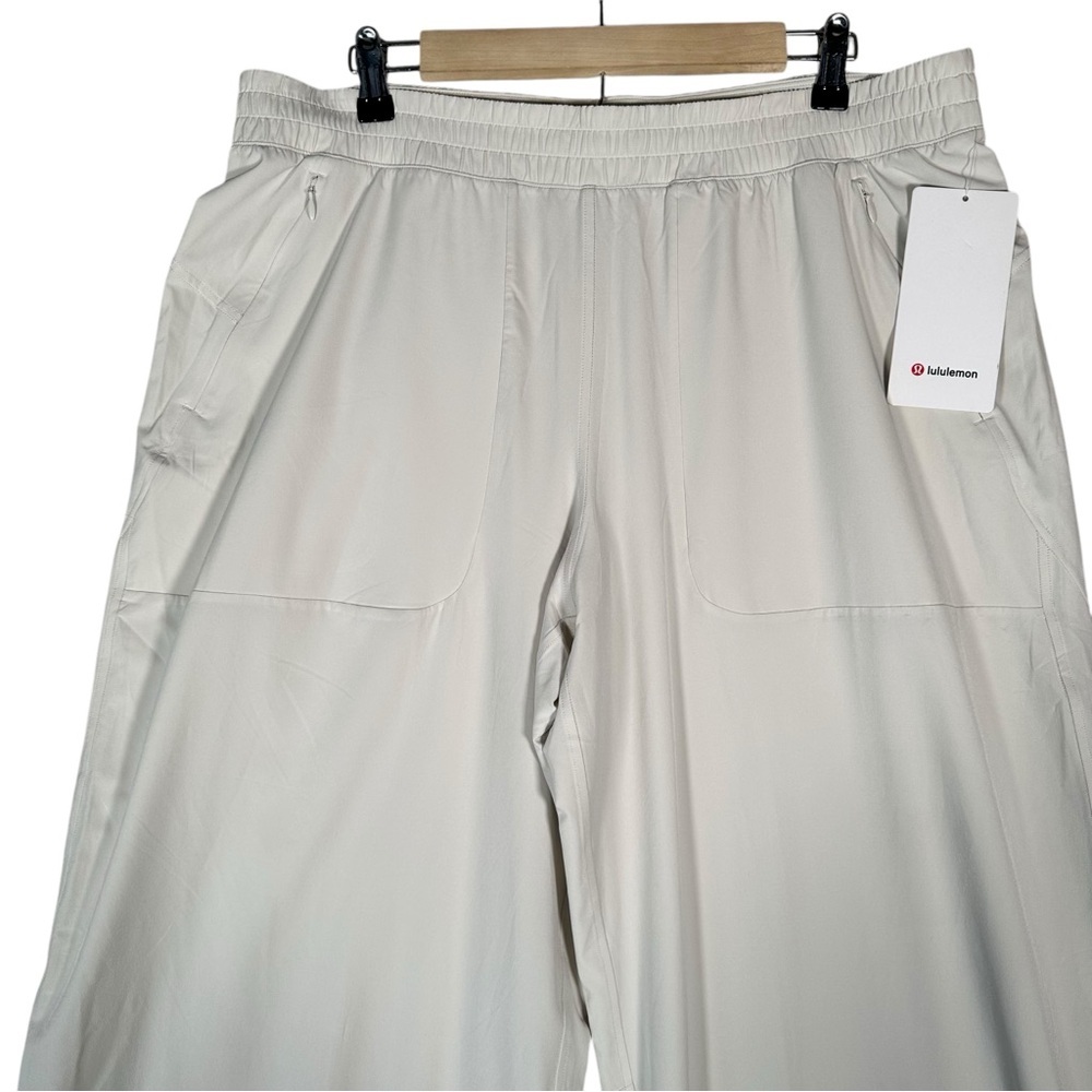 LULULEMON Swift Wide Leg Mid Rise Pant in bone - Picture 9 of 13